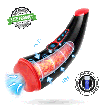 Load image into Gallery viewer, Powerful Sucking &amp; Vibrating Heating Male Masturbator