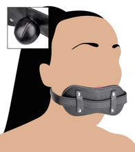 Load image into Gallery viewer, 100% faux leather ball gag