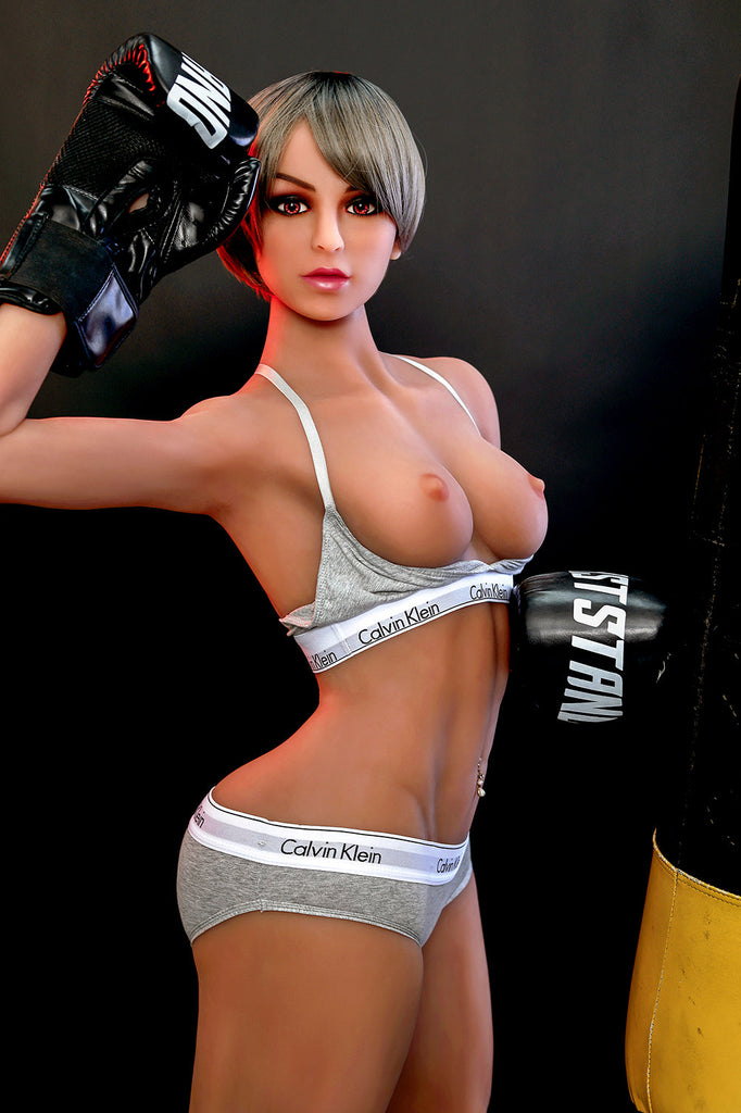 US Stock - Kali 164cm 218# Head Sexy Waistline Tan Skin Medium Breasts TPE Sex Doll