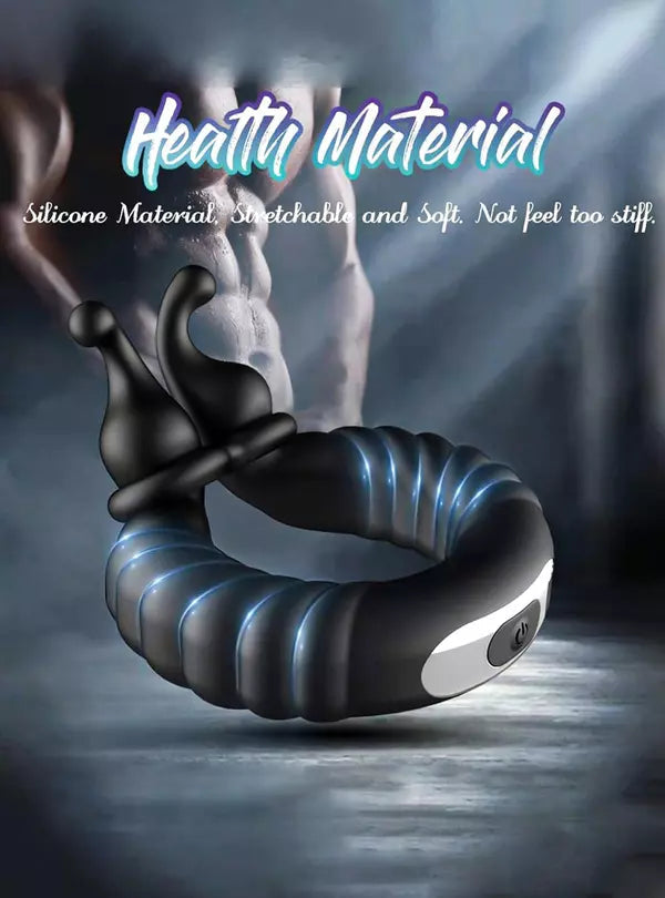 Adjustable 10 Frequency Vibration Cock Ring
