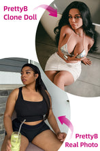 Load image into Gallery viewer, US Stock - YAMIEE Unique Design 162cm K25 Clone Content Creator PrettyB Silicone Head TPE Body PrettyB3000 Sex Doll (Free 2ND Head)