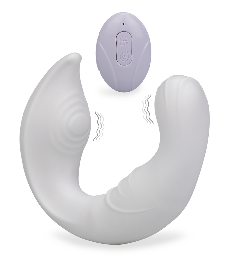 2-in-1 clit and G-spot couple&#039;s vibrator