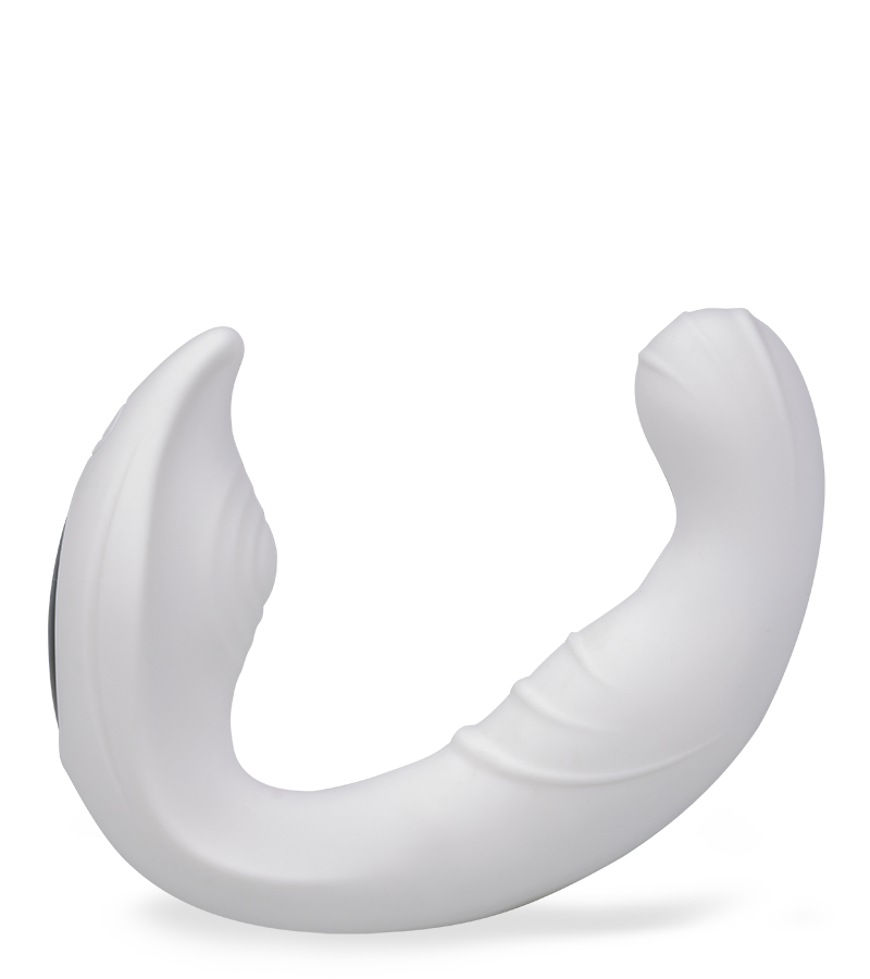 2-in-1 clit and G-spot couple&#039;s vibrator