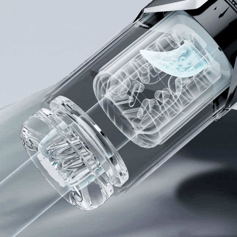 Queen Kendal 7 Vacuum Sucking for Oral Sex LCD Display Masturbator