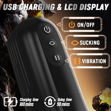 Load image into Gallery viewer, The Captain 10 Vibrating Sucking Deep Throat Male Stroker