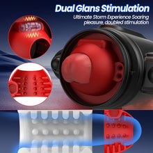 Load image into Gallery viewer, Dual Glans Stimulation10x Vibration Rotation Water Spray  Male Masturbator