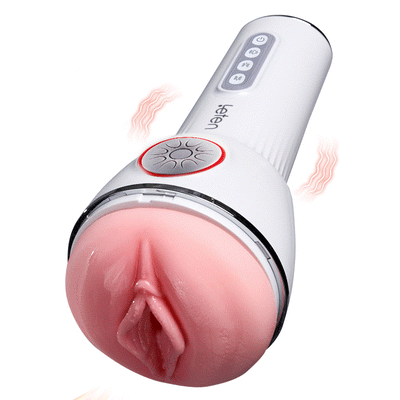 Leten - Squeezing Sucking Sex Toy Vegina Pocket Pussy Vibrating Penis Massager Male Masturbator