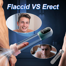 Load image into Gallery viewer, Electric Penis Pump with mini Pocket Pussy 2 in 1 Vacuum Pump for ED Treatment with 5 Suction Modes