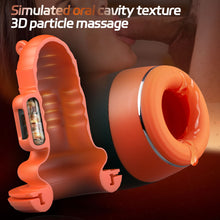 Load image into Gallery viewer, Warming - Simulates Oral Cavity Temperature Vibration and Telescopic 2-1 Male Masturbator