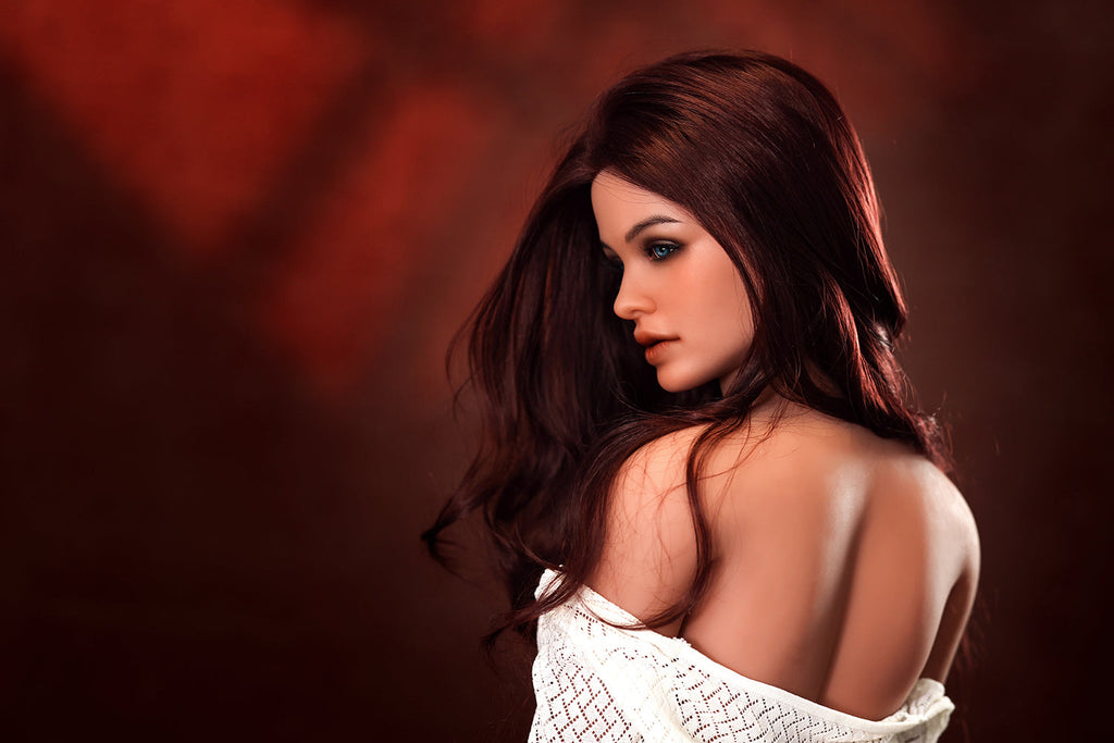 US Stock - Sapphira 166cm #537 Silicone ROS Head Sex Doll TPE Body Movable Jaw Oral Sex Love Doll