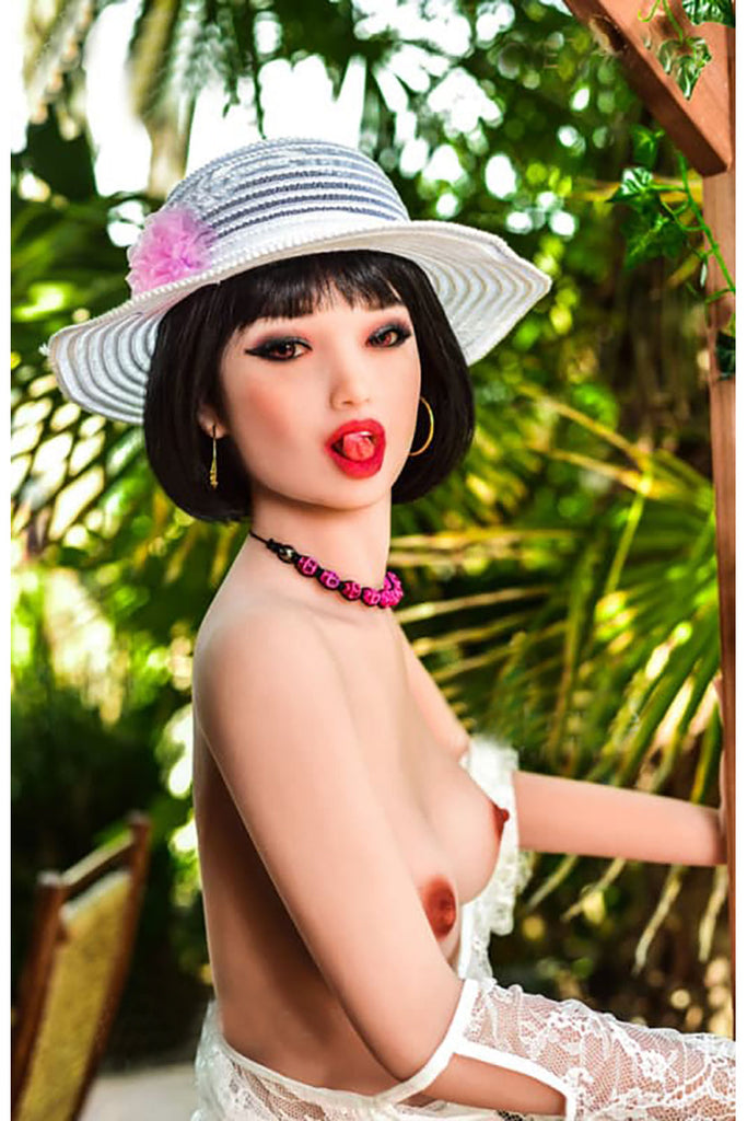 US Stock - Maeve Plus 158B with #73 Cute Baby Realistic Small Breasts TPE Sex Doll