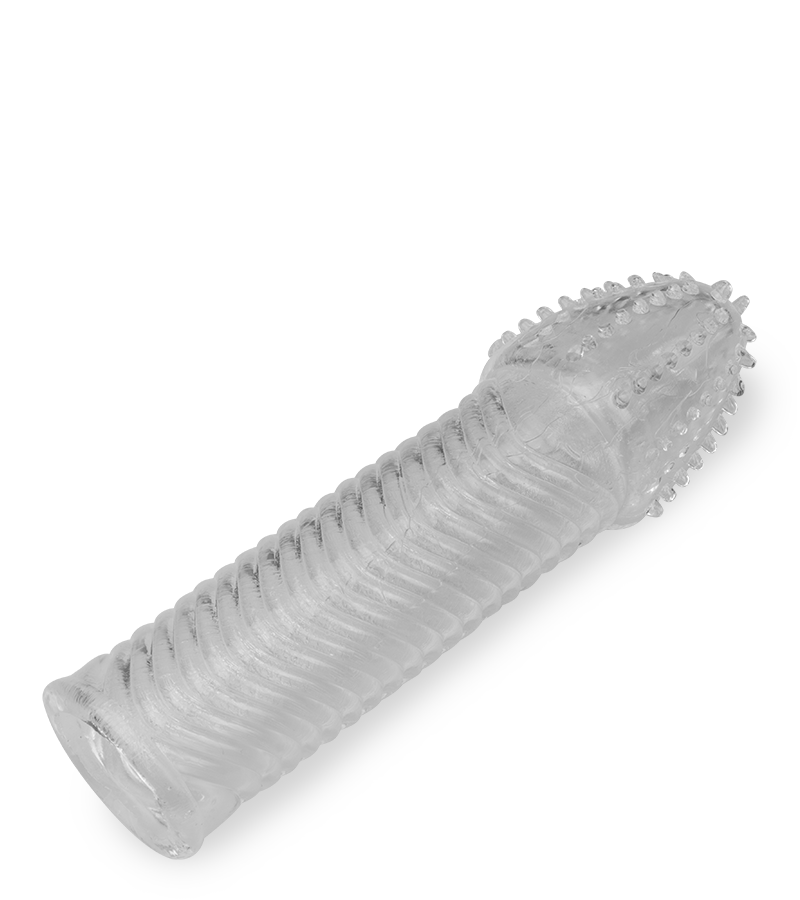 3D wavy shaft penis sleeve