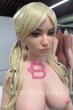 Load image into Gallery viewer, US Stock - Madina Plus 164cm S14 Full Silicone Sex Doll Realistic Big Boobs Oral Sex Adult Love Doll Silicone Movable Jaw ROS Doll with Wig