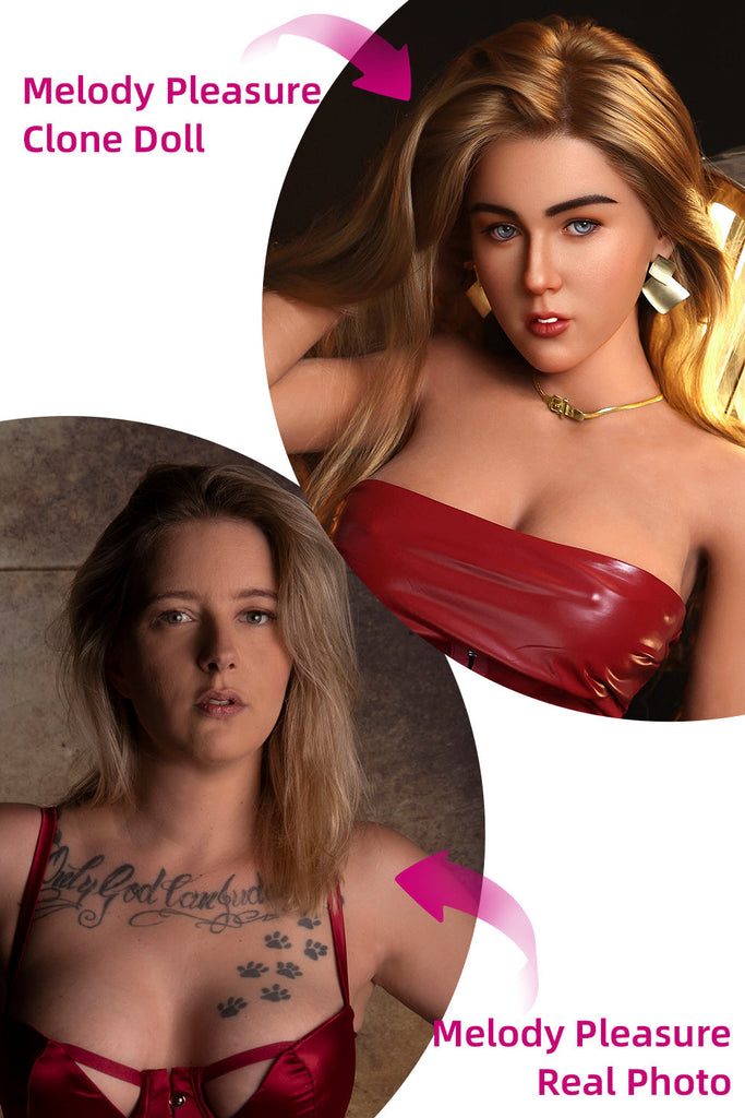 US Stock - YAMIEE Rue Plus 163cm SNK29 Unique Design Silicone Head Sex Doll TPE Body Natural Skin Love Doll (Free 2ND Head)