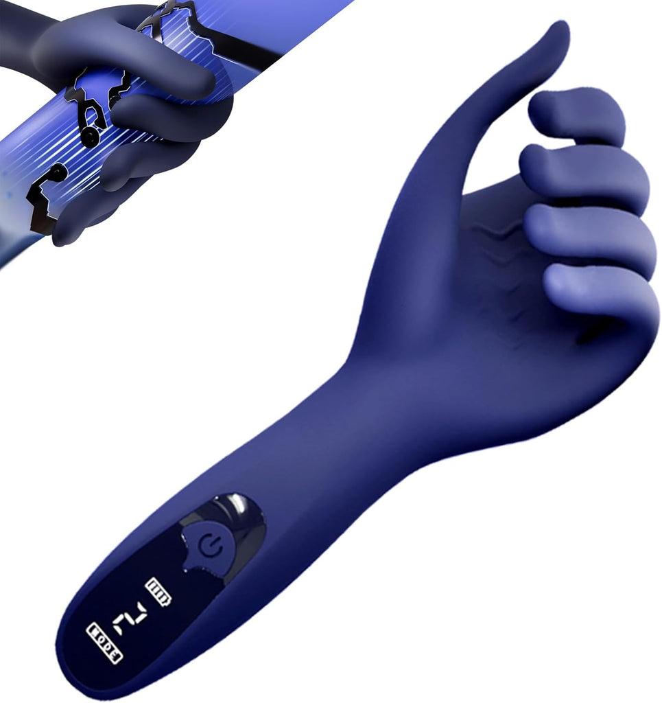 9X Vibration Finger Trainer Vibrator Glan Stimulator Masturbators