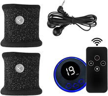 Load image into Gallery viewer, Electro Shock Adjustable Dual Penis Ring Testicle Ring Set