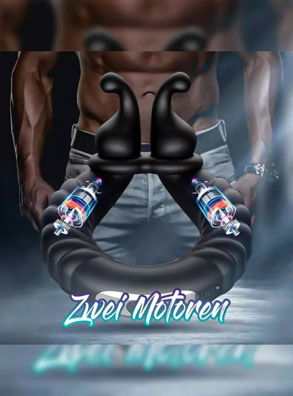 Adjustable 10 Frequency Vibration Cock Ring