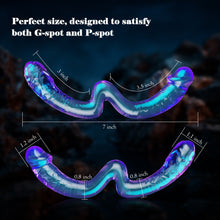 Load image into Gallery viewer, Double-ended Glass Dildo for G-Spot &amp; P-Spot