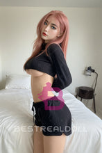 Load image into Gallery viewer, US Stock - Lisa Plus 160cm #310 Pink Hair Realistic Sex Doll Silicone Head TPE Body Big Boobs Adult Love Doll