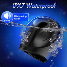 Load image into Gallery viewer, 10x Vibrating Penis Stroker with LCD APP Control 360° Wrapping Glans Blowjob Trainer