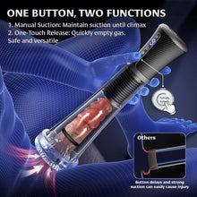 Load image into Gallery viewer, 9 Vibrating Spring &amp; 5 Vacuum Suction Penis Pump with 2 Switchable Sleeves