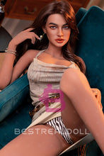 Load image into Gallery viewer, US Stock - YAMIEE Gemma 163cm SNK27 Silicone ROS Head Sex Doll Tanned Skin TPE Body Adult Oral Sex Love Doll