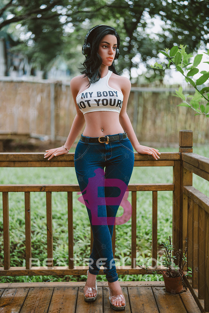 US Stock - Ondine 152cm M22 Silicone ROS Head Sex Doll TPE Body Movable Jaw Oral Sex Love Doll (Free 2ND Head)