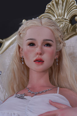 US Stock - YAMIEE Suki Plus 158cm SNK20 Unique Design Silicone ROS Head Sex Doll TPE Body Movable Jaw Adult Love Doll