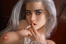 Load image into Gallery viewer, US Stock - Saner 164cm M12 Silicone ROS Head Sex Doll TPE Body Realistic Movable Jaw Oral Sex Love Doll (Free 2ND Head)