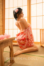 Load image into Gallery viewer, US Stock 158cm Yukina Japanese Girl Sex Doll Silicone Head with Wig TPE Body Adult Love Doll