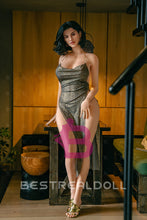 Load image into Gallery viewer, US Stock - Sunniva 169cm M45 Silicone ROS Head Sex Doll TPE Body Movable Jaw Oral Sex Love Doll (Free 2ND Head)