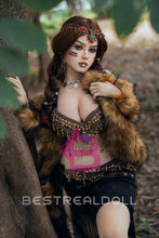 Load image into Gallery viewer, US Stock - Sabine 164cm S33 Natural Skin Full Silicone Sex Doll Realistic Sexy Forest Girl Adult Love Doll (Free 2ND Head)