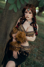 Load image into Gallery viewer, US Stock - Sabine 164cm S33 Natural Skin Full Silicone Sex Doll Realistic Sexy Forest Girl Adult Love Doll (Free 2ND Head)