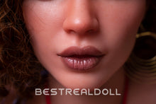 Load image into Gallery viewer, US Stock - RIDMII Anita Unique Design 162cm Silicone ROS Head Sex Doll #461 TPE Body Movable Jaw Adult BBW Love Doll