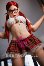 Load image into Gallery viewer, US Stock - RIDMII Janice 160cm 5ft3 K15 Silicone ROS Head Oral Sex Love Doll Unique Design TPE Body Movable Jaw Adult Sex Doll