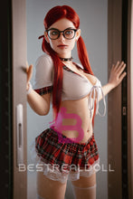 Load image into Gallery viewer, US Stock - RIDMII Janice 160cm 5ft3 K15 Silicone ROS Head Oral Sex Love Doll Unique Design TPE Body Movable Jaw Adult Sex Doll