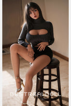 Load image into Gallery viewer, US Stock - RIDMII Danica Plus Transgender Sex Doll 161cm #468 Unique Design BBW Sex Doll Silicone Movable Jaw ROS Head Adult Shemale Love Doll TPE Body