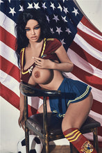 Load image into Gallery viewer, US Stock - Irontechdoll Jane 163cm #56 Head Realistic BBW TPE Sex Doll Football Girl