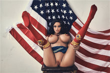 Load image into Gallery viewer, US Stock - Irontechdoll Jane 163cm #56 Head Realistic BBW TPE Sex Doll Football Girl