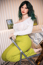 Load image into Gallery viewer, US Stock - Hattie 158cm #C38 Realistic TPE Sex Doll Green Hair Big Breasts BBW Adult Love Doll