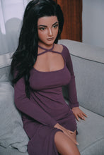 Load image into Gallery viewer, US Stock - RIDMII Unique Design Alisa 166cm Silicone Head Love Doll TPE Body Small Boobs Sex Doll