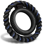 Premium Silicone Dual Stretchy Longer Harder Stronger Erection Cock Ring