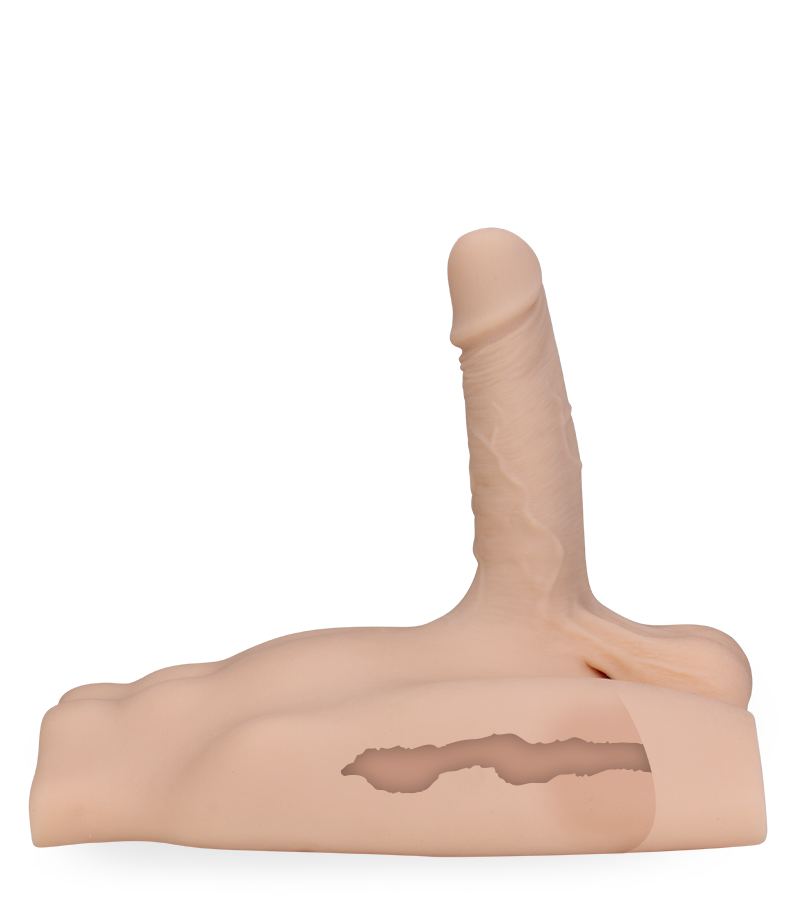 Aaron realistic penis and ass masturbator 7.50 lb