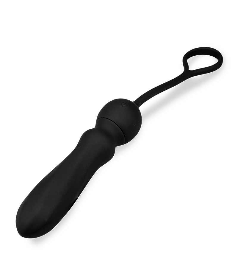 Adele vibrating anal plug and cock ring