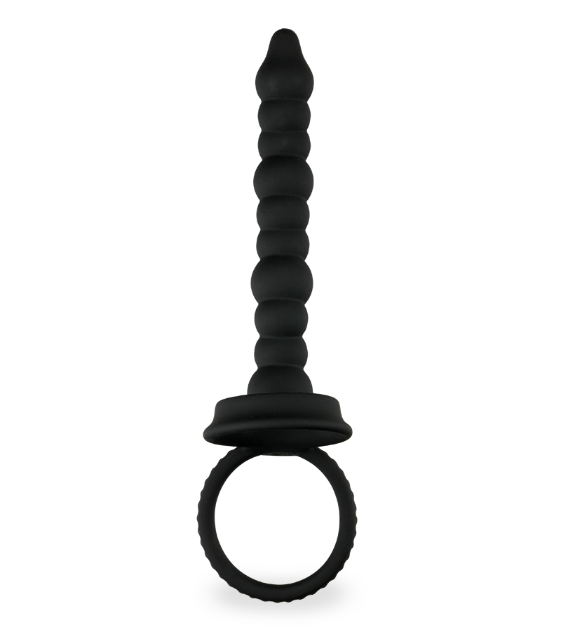 Afternoon double cock ring with butt plug