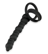 Load image into Gallery viewer, Afternoon double cock ring with butt plug