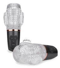 Load image into Gallery viewer, Again vibrating and sucking masturbator