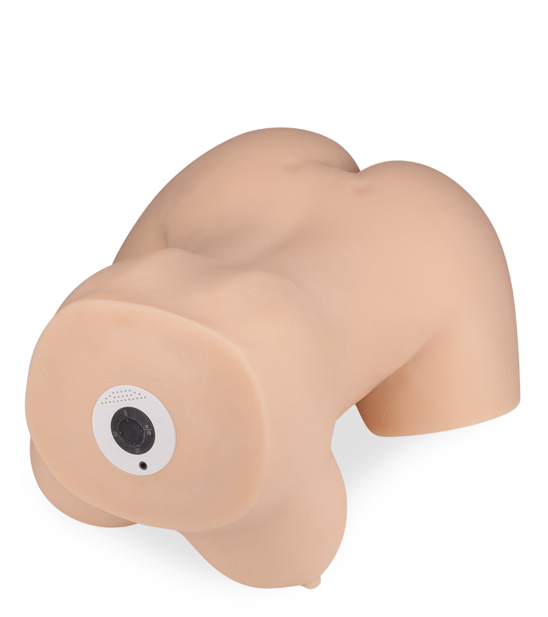 Agnes vibrating and thrusting sex torso with suction action 16.50 lb