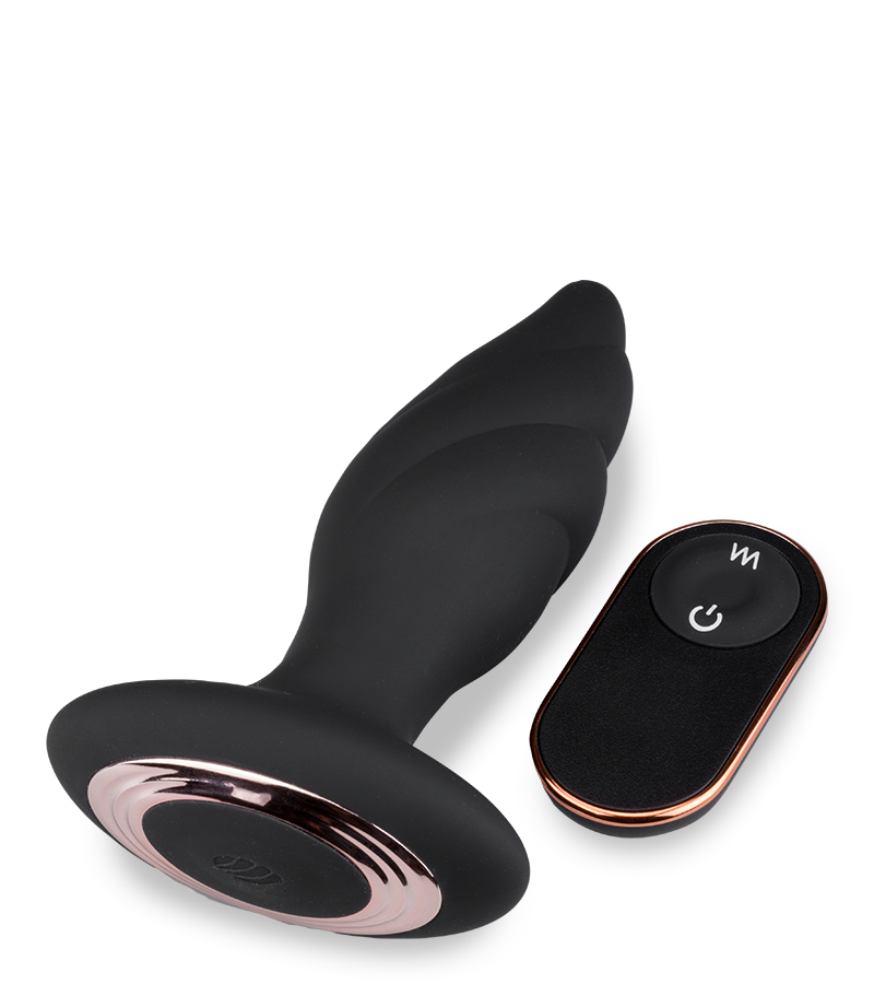 Ainata remote control vibrating butt plug