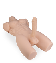 Load image into Gallery viewer, Alessandro male sex torso with anus and bendable penis 20 lb